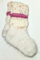 Barnsockar i samojed och merinoull. Storlek 31-33.